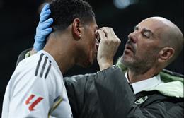 Jude Bellingham đổ máu trong ngày Real Madrid thảm bại